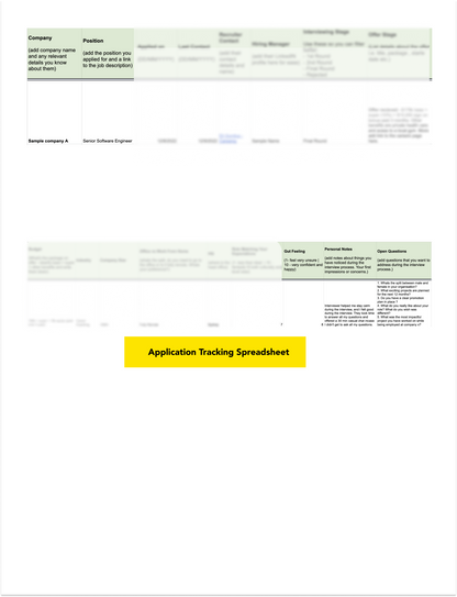 Proven Tech Resume Templates & Handbook (Lifetime Access)