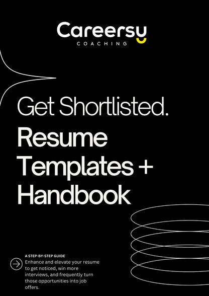 Careersy Resume Templates & Handbook for Software and IT Professionals